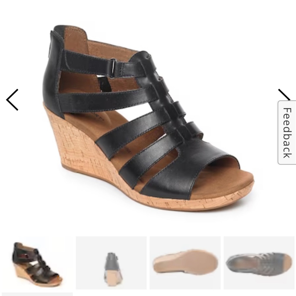 Women’s rockport wedge sandal